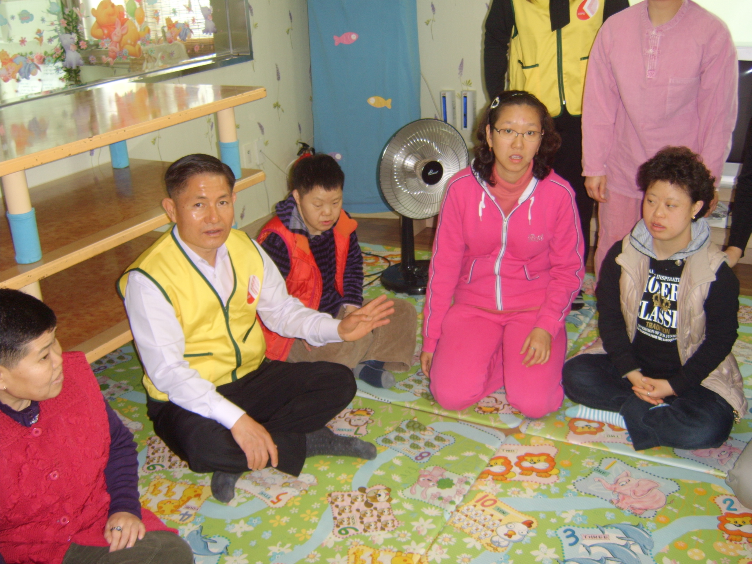 장애우 생활시설 방문